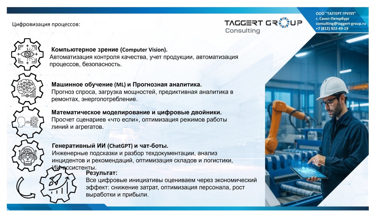 Цифровизация процессов