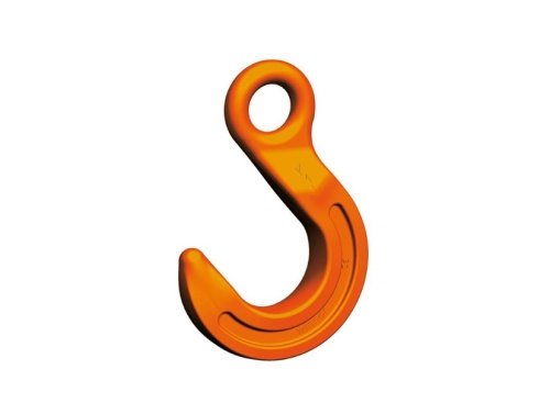 Крюк с большим зевом с проушиной FW